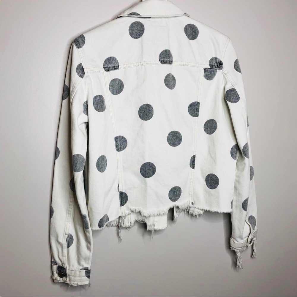 ZARA Dots White Jacket - Picture 6 of 8